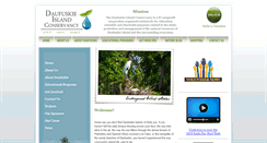 Desktop Screenshot of daufuskieislandconservancy.org